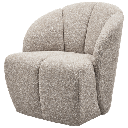 WOOOD Mojo Bouclé Draaifauteuil