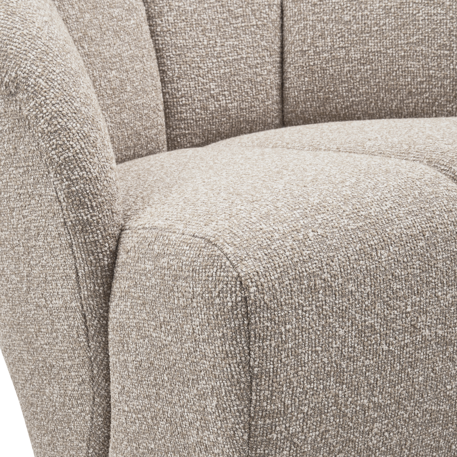 WOOOD Mojo Bouclé Draaifauteuil
