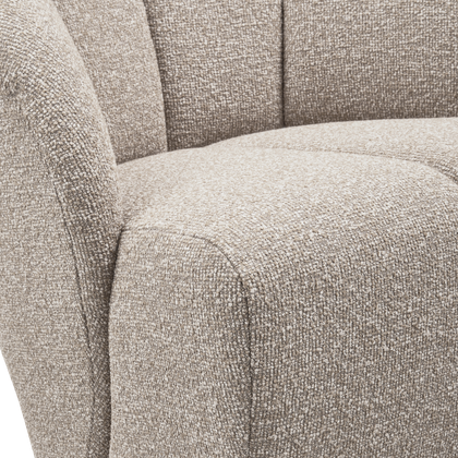 WOOOD Mojo Bouclé Draaifauteuil