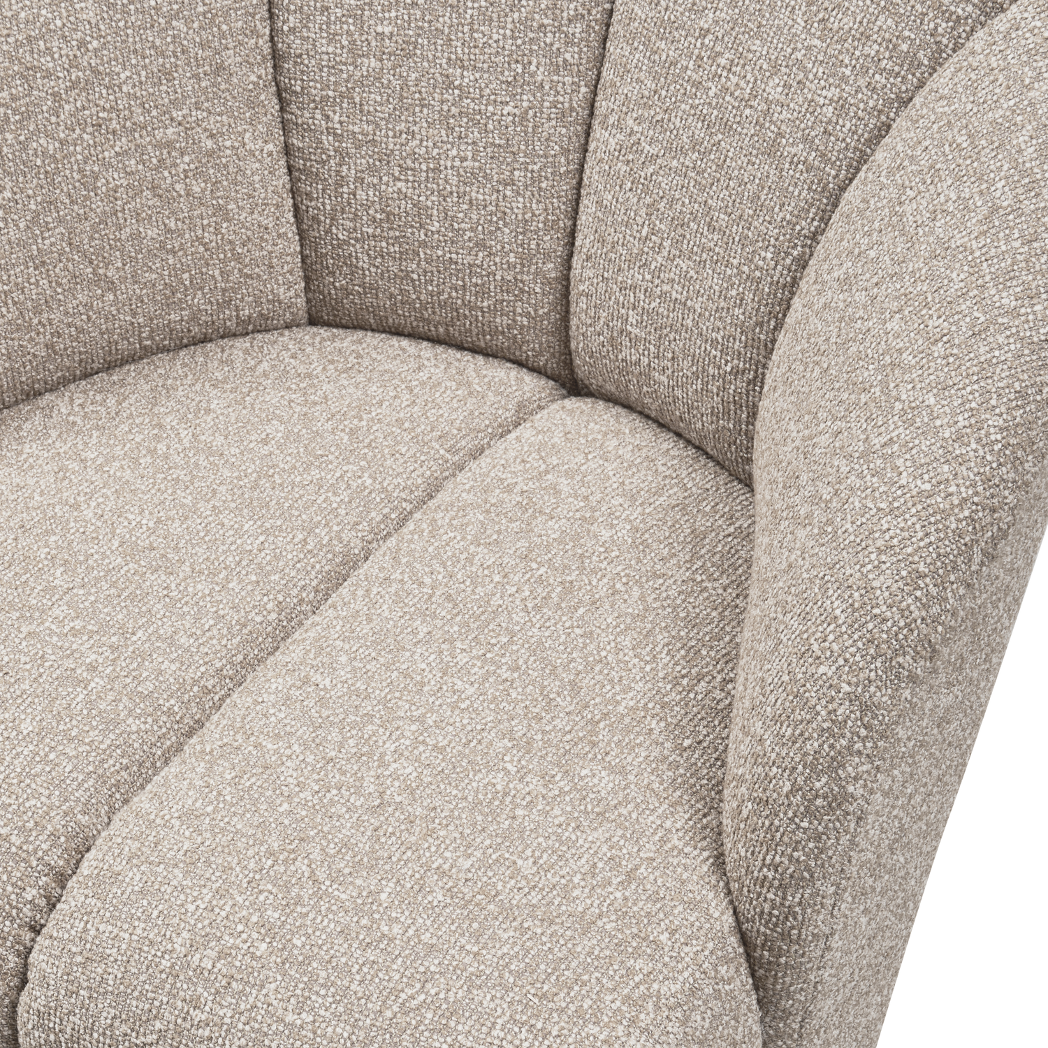 WOOOD Mojo Bouclé Draaifauteuil