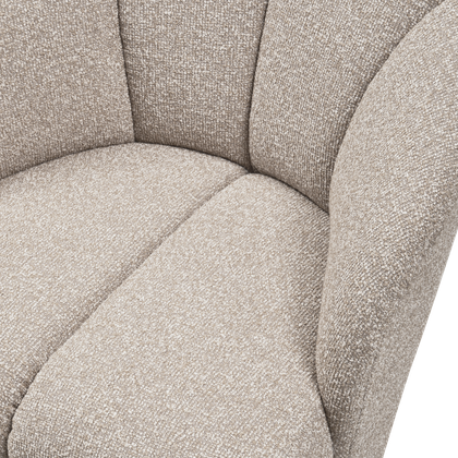 WOOOD Mojo Bouclé Draaifauteuil