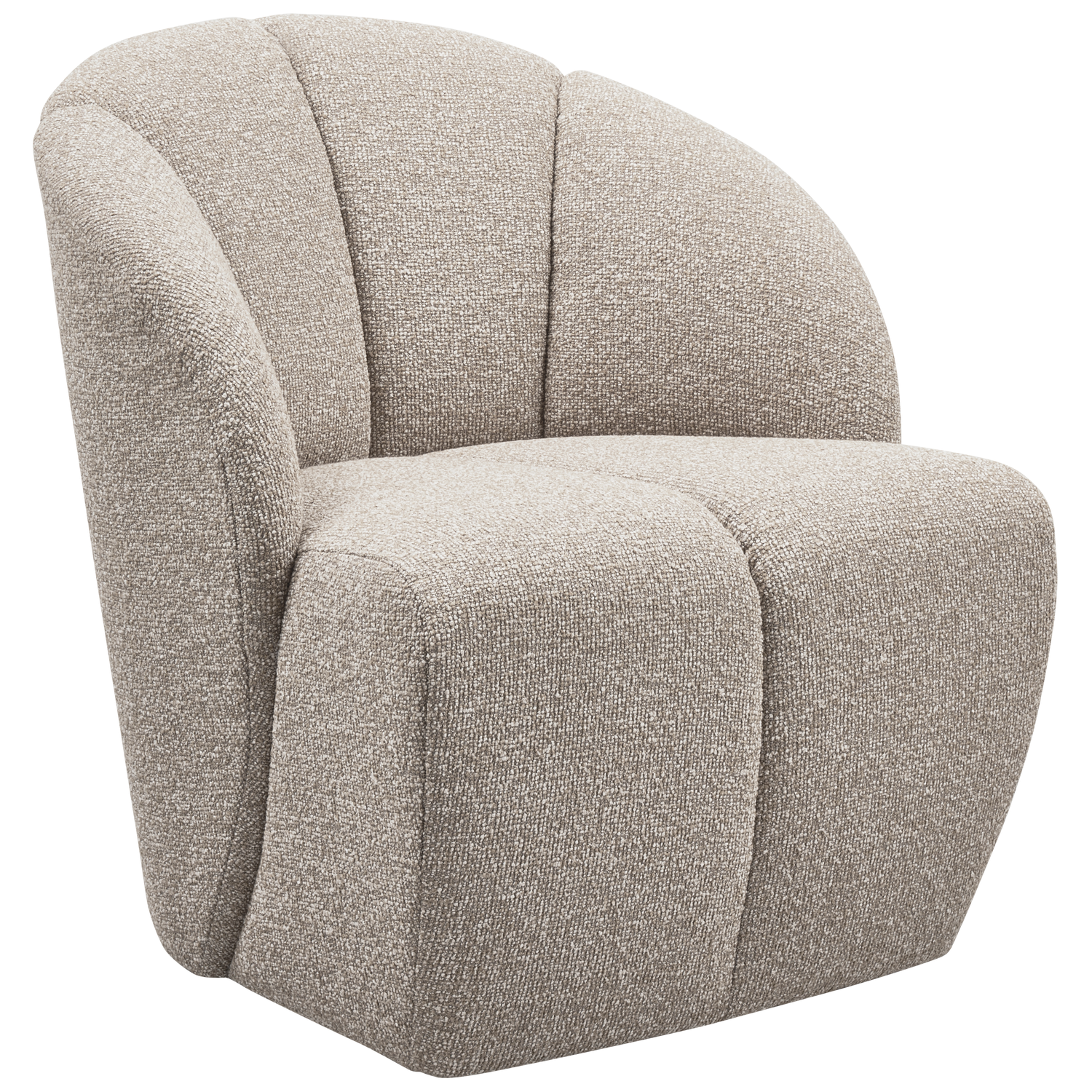 WOOOD Mojo Bouclé Draaifauteuil