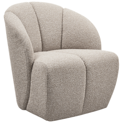 WOOOD Mojo Bouclé Draaifauteuil