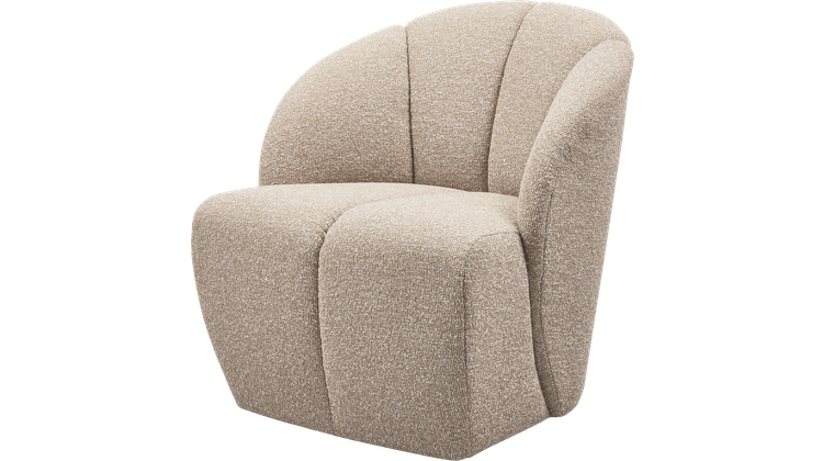 WOOOD Mojo Bouclé Draaifauteuil