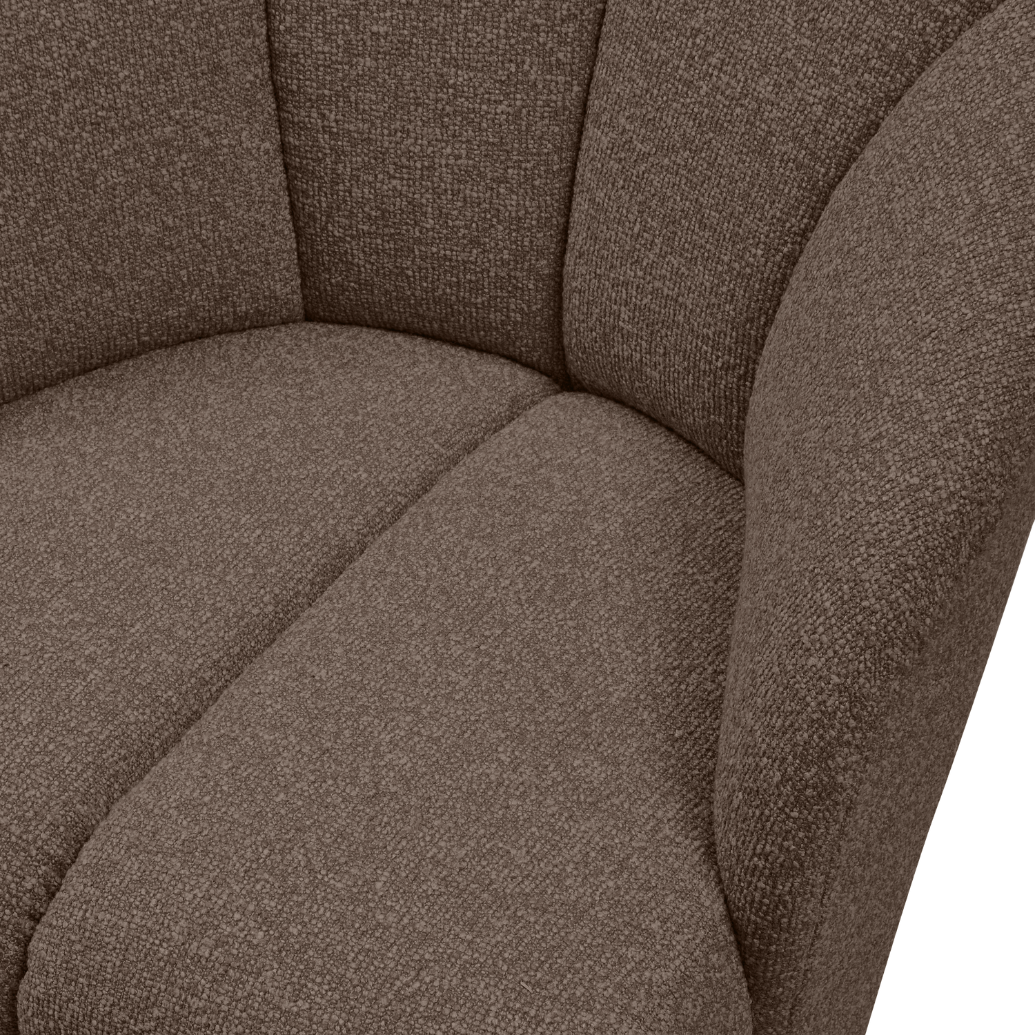 WOOOD Mojo Bouclé Draaifauteuil