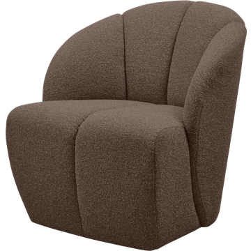 WOOOD Mojo Bouclé Draaifauteuil