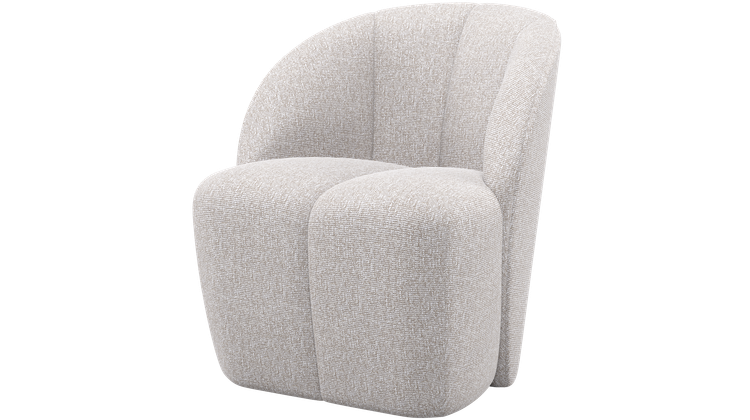 WOOOD Mojo Bouclé Draaifauteuil