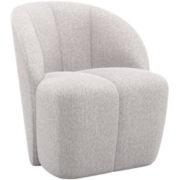WOOOD Mojo Bouclé Draaifauteuil