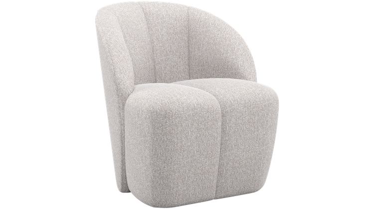 WOOOD Mojo Bouclé Draaifauteuil