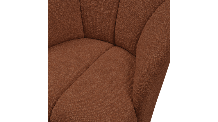 WOOOD Mojo Bouclé Draaifauteuil