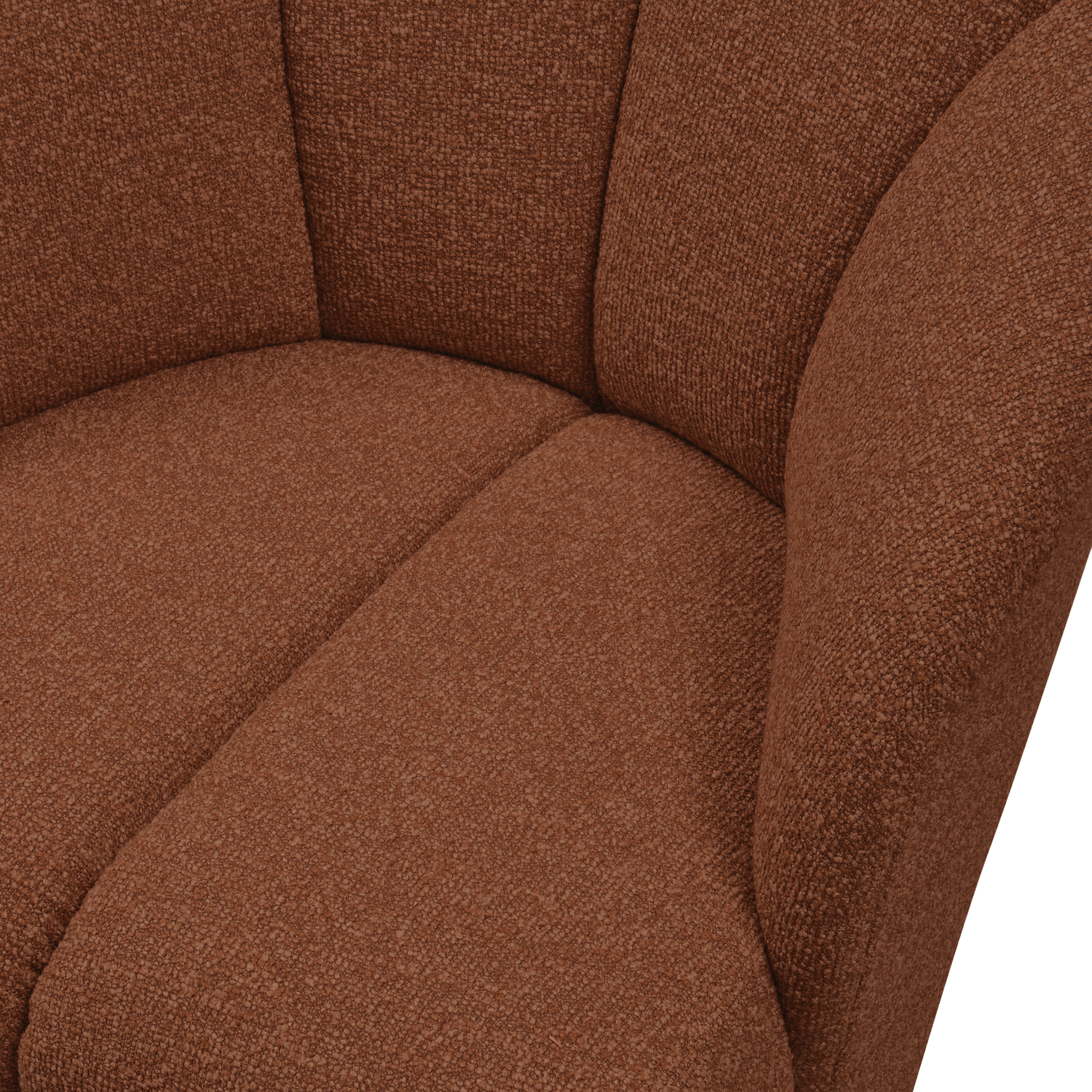 WOOOD Mojo Bouclé Draaifauteuil