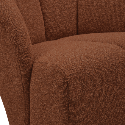 WOOOD Mojo Bouclé Draaifauteuil