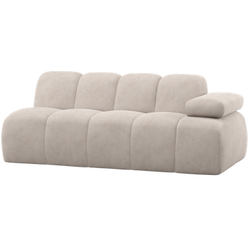 WOOOD Mojo Rib 2-Zits Elementenbank