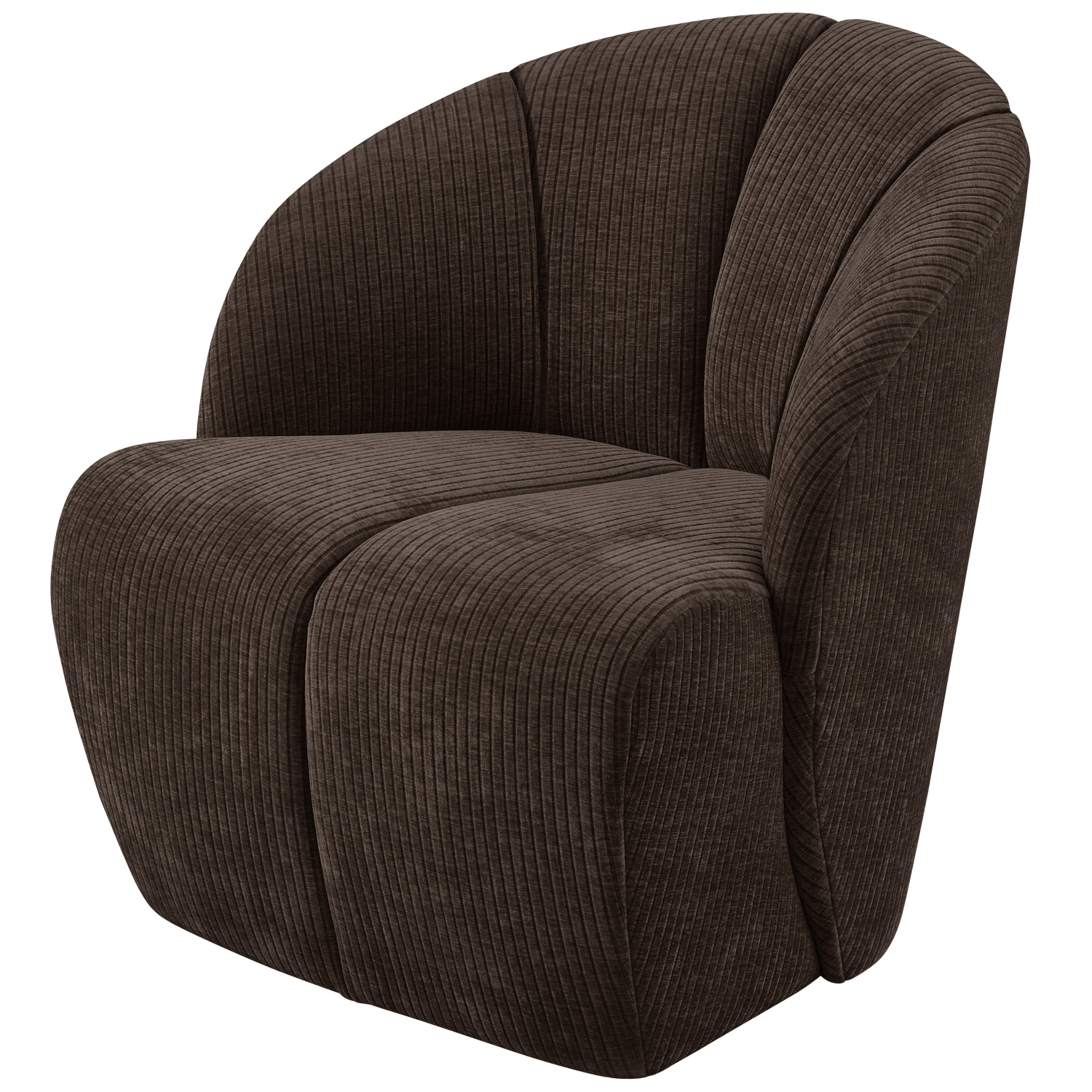 WOOOD Mojo Rib Draaifauteuil