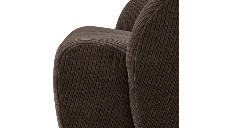 WOOOD Mojo Rib Draaifauteuil