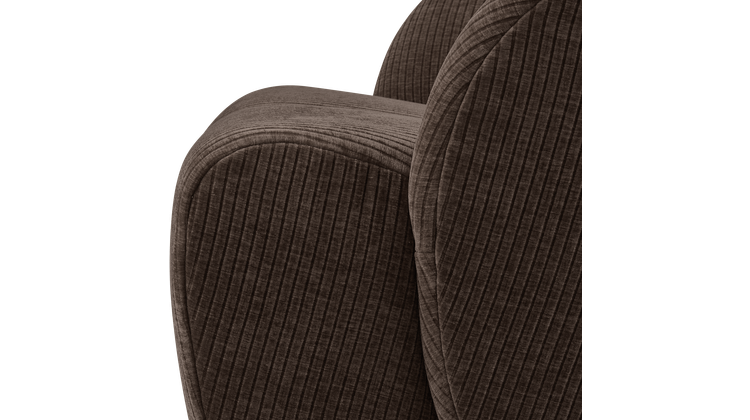 WOOOD Mojo Rib Draaifauteuil