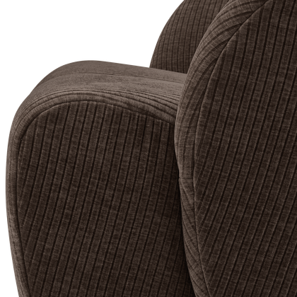 WOOOD Mojo Rib Draaifauteuil
