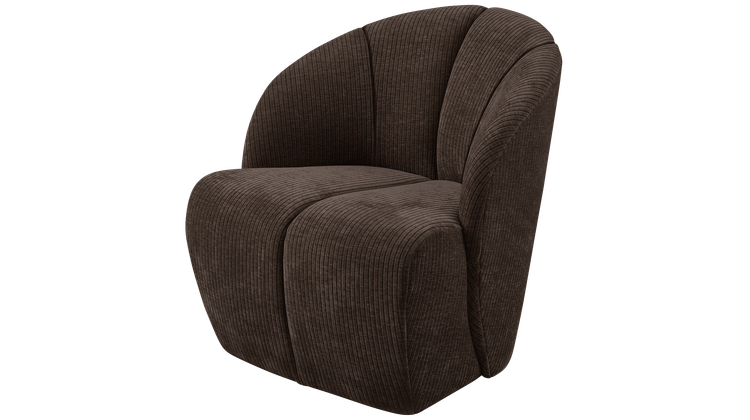WOOOD Mojo Rib Draaifauteuil