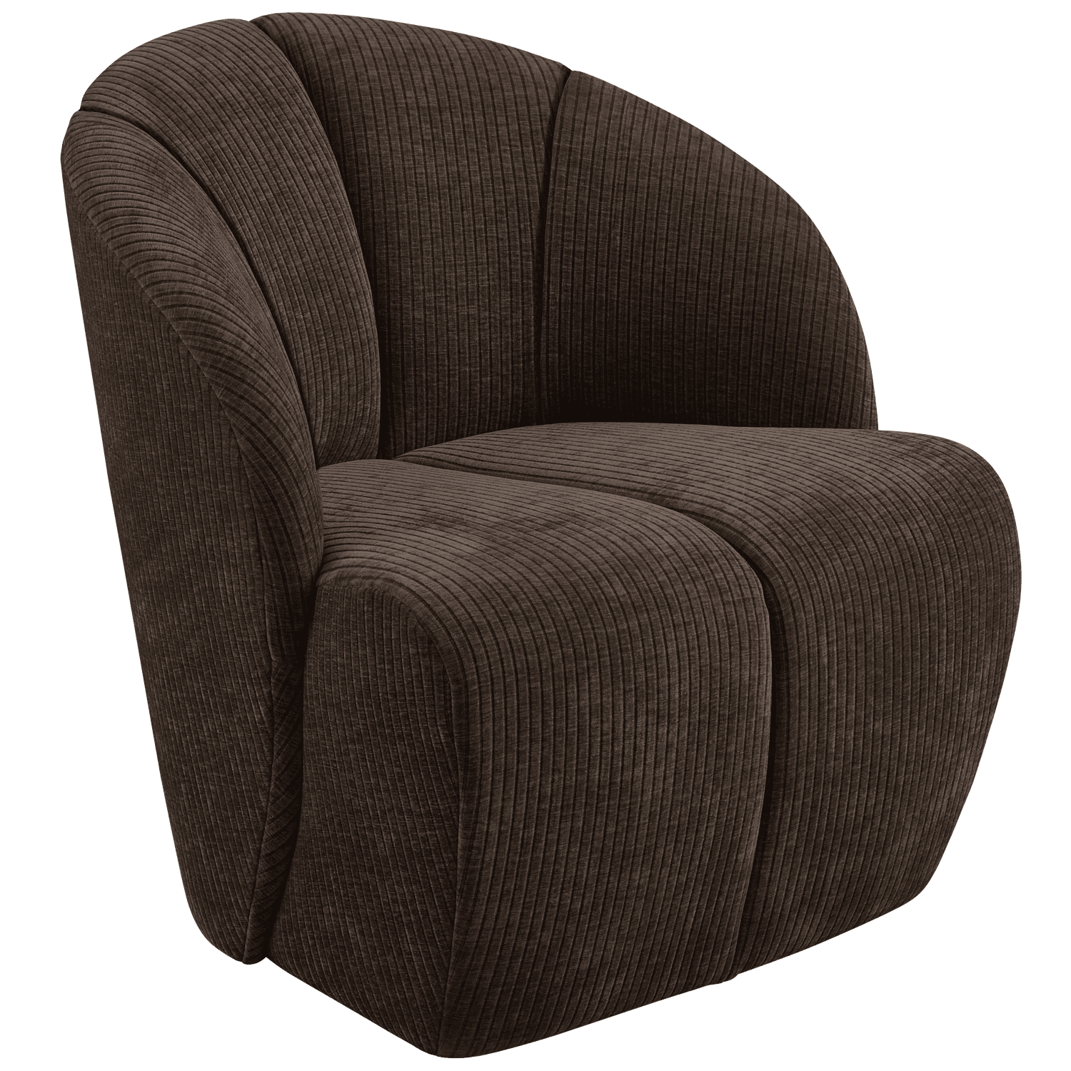 WOOOD Mojo Rib Draaifauteuil