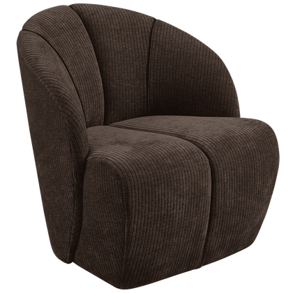 WOOOD Mojo Rib Draaifauteuil