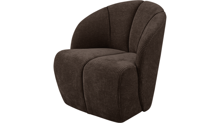 WOOOD Mojo Rib Draaifauteuil