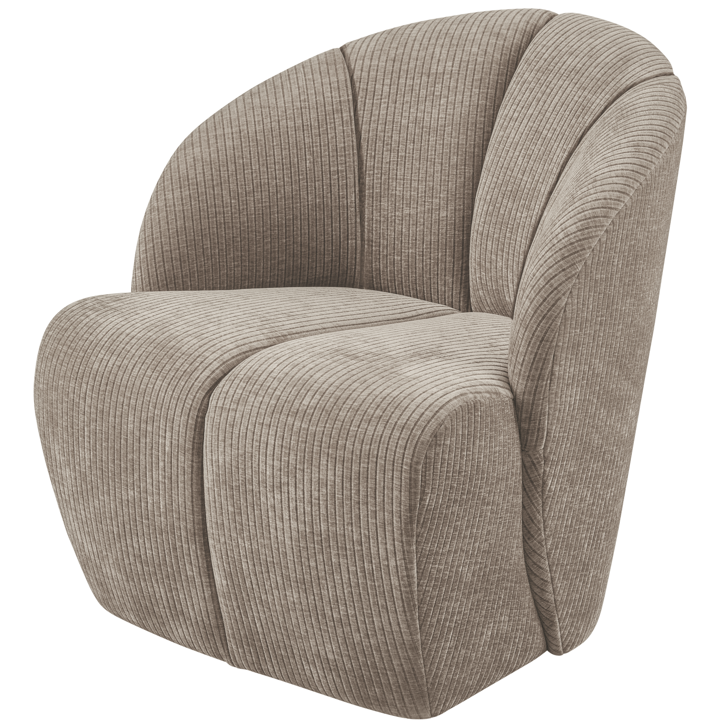 WOOOD Mojo Rib Draaifauteuil