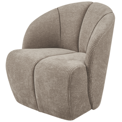WOOOD Mojo Rib Draaifauteuil