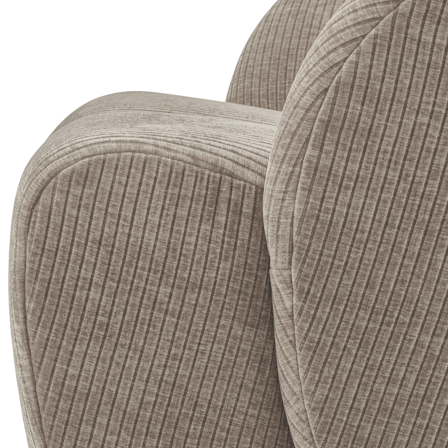 WOOOD Mojo Rib Draaifauteuil