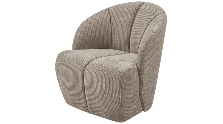 WOOOD Mojo Rib Draaifauteuil