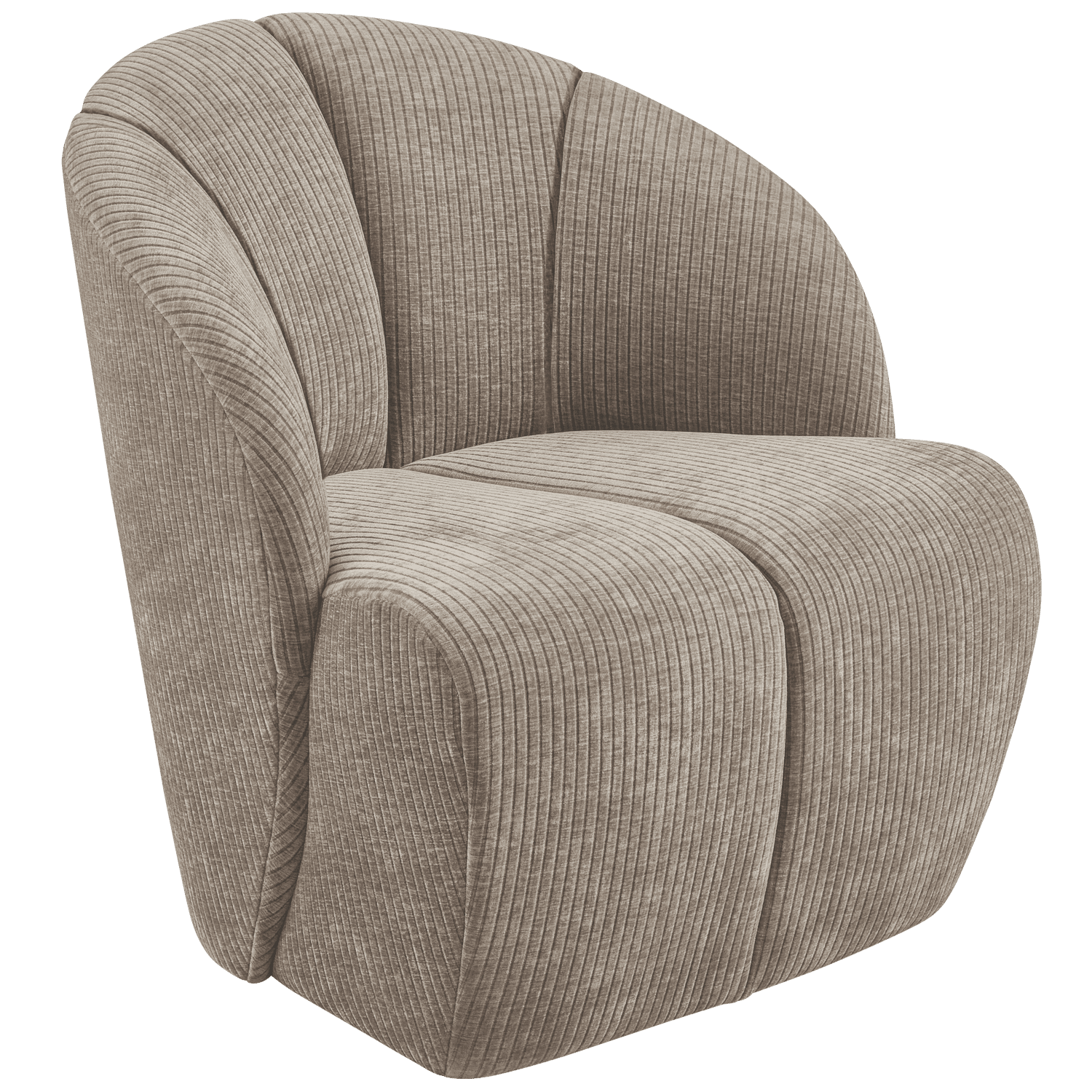 WOOOD Mojo Rib Draaifauteuil