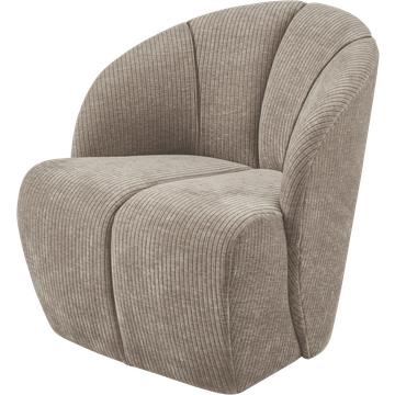 WOOOD Mojo Rib Draaifauteuil