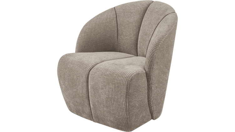 WOOOD Mojo Rib Draaifauteuil