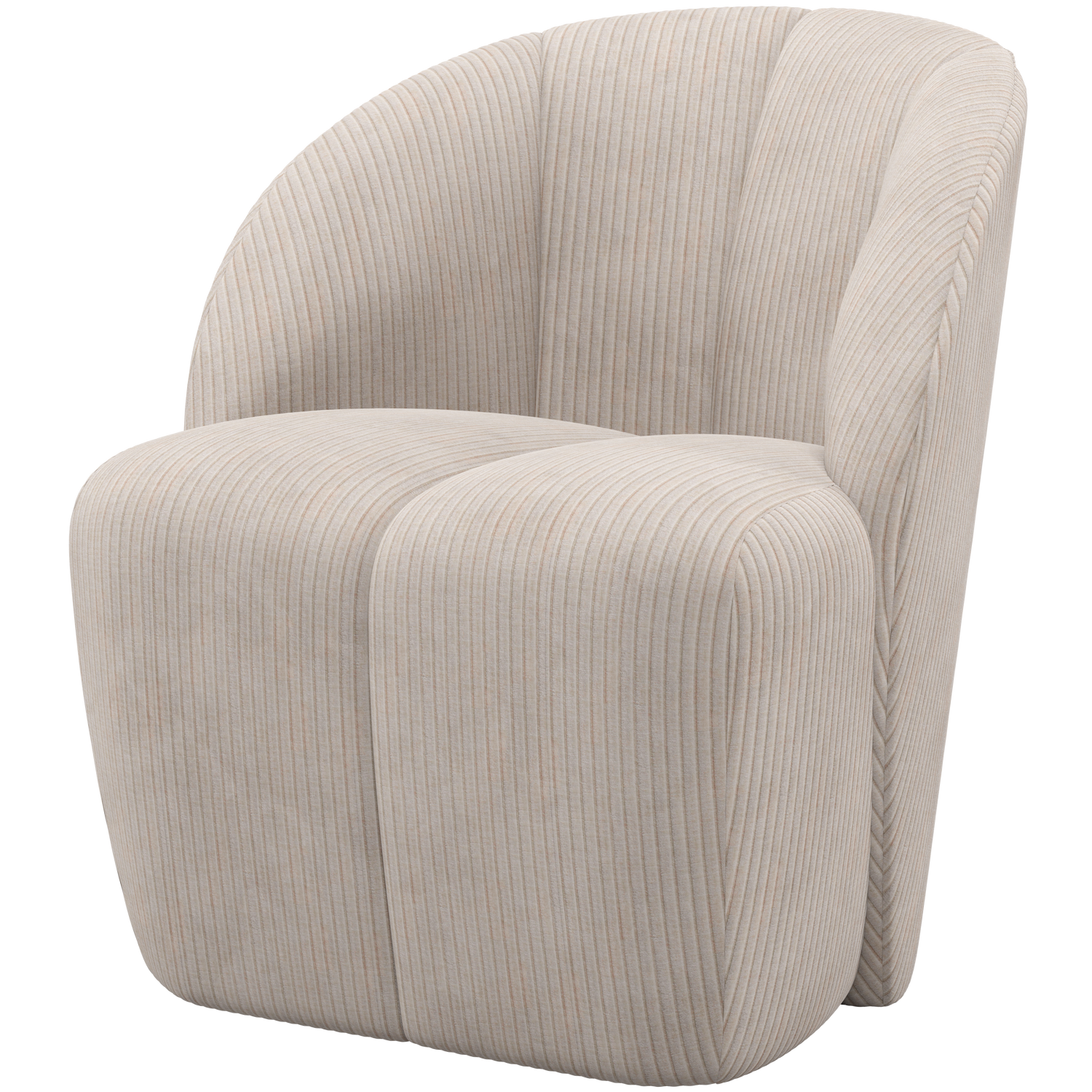 WOOOD Mojo Rib Draaifauteuil