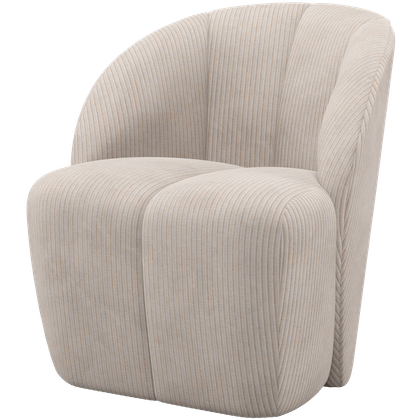 WOOOD Mojo Rib Draaifauteuil