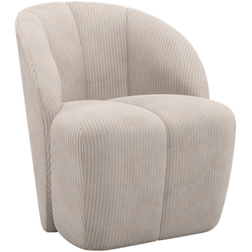 WOOOD Mojo Rib Draaifauteuil