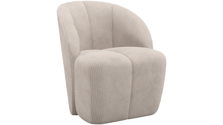 WOOOD Mojo Rib Draaifauteuil