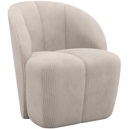 WOOOD Mojo Rib Draaifauteuil