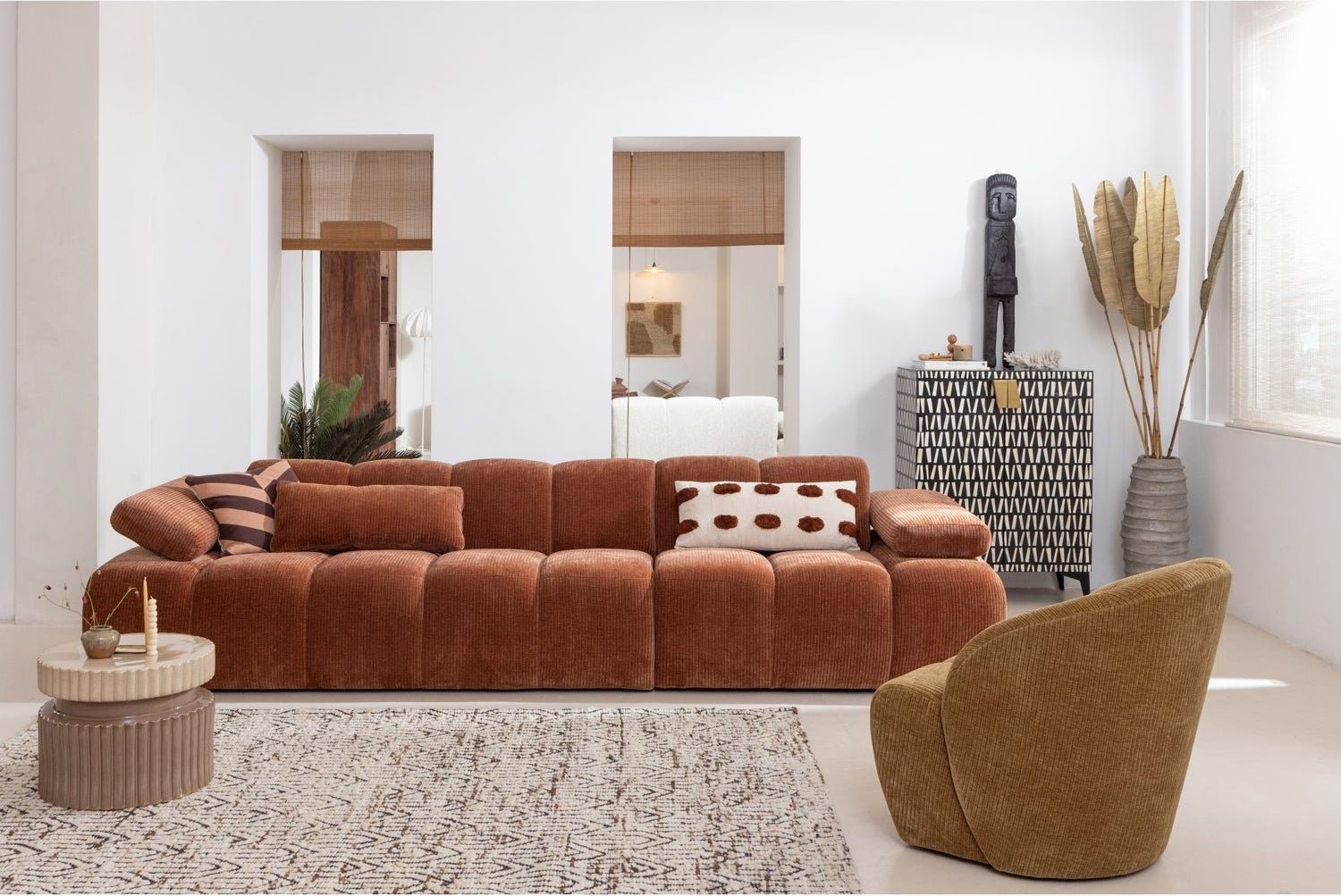 WOOOD Mojo Rib Draaifauteuil