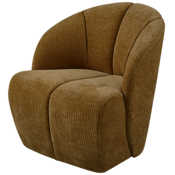 WOOOD Mojo Rib Draaifauteuil