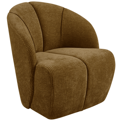 WOOOD Mojo Rib Draaifauteuil