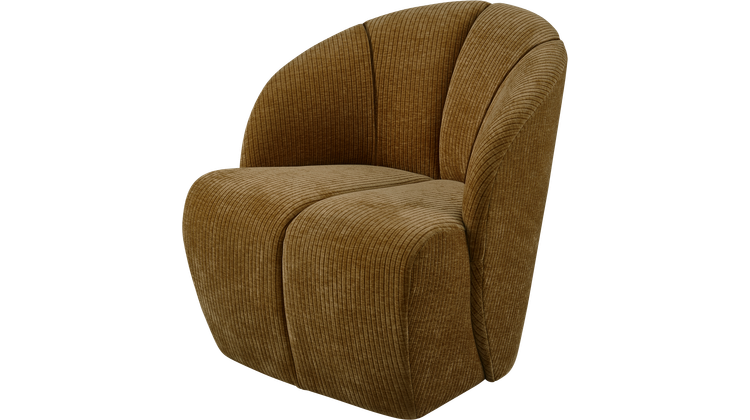 WOOOD Mojo Rib Draaifauteuil