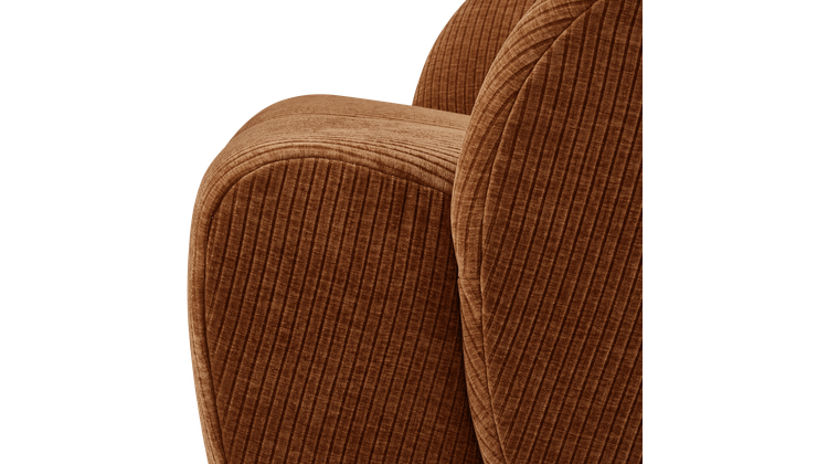 WOOOD Mojo Rib Draaifauteuil