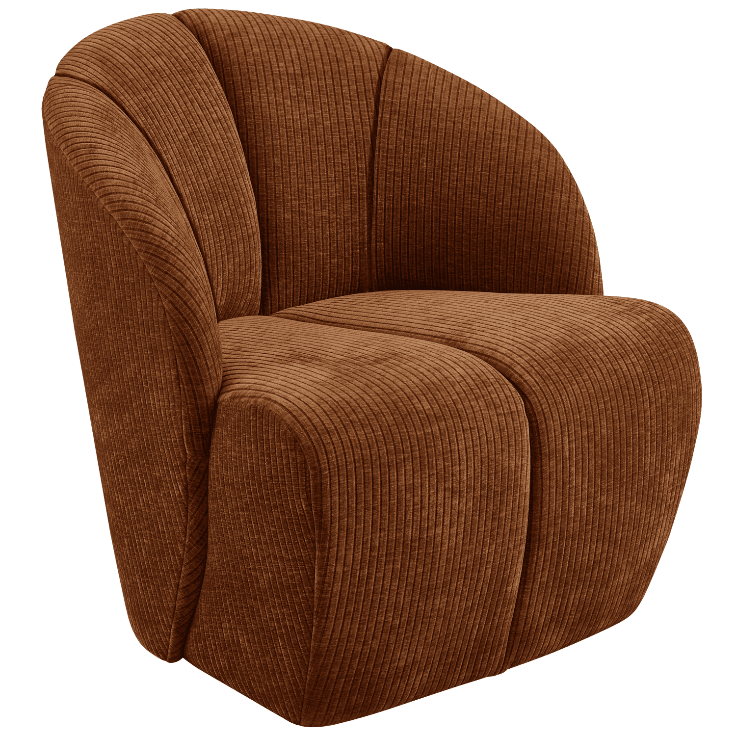 WOOOD Mojo Rib Draaifauteuil