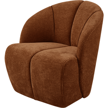 WOOOD Mojo Rib Draaifauteuil