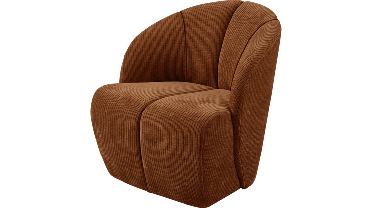 WOOOD Mojo Rib Draaifauteuil