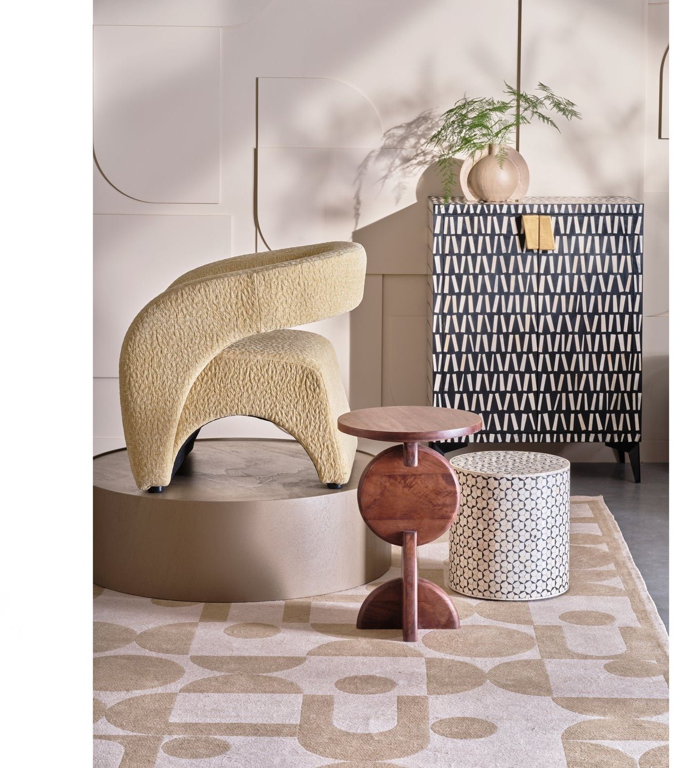 WOOOD Neva Bijzettafel