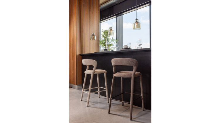 WOOOD Noble Barstoel