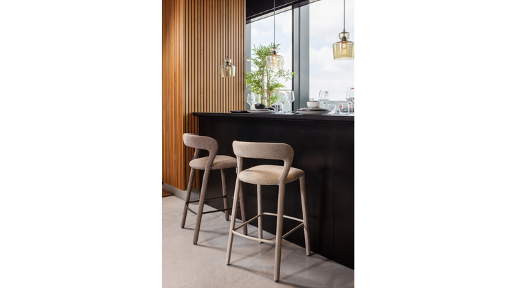 WOOOD Noble Barstoel