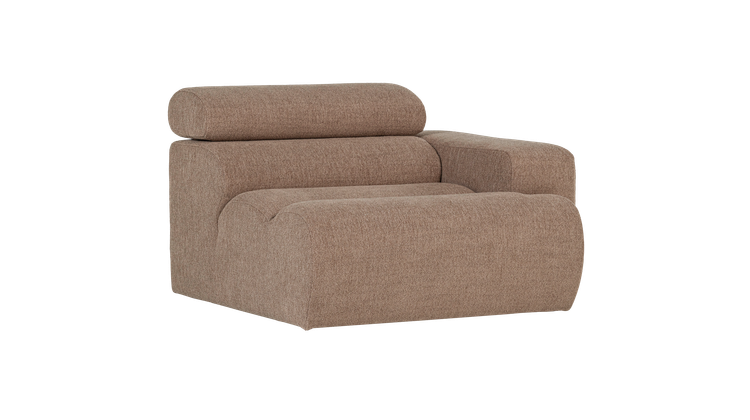 WOOOD Novi 1-Zits Arm Elementenbank
