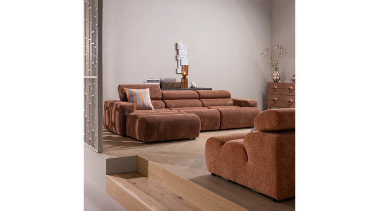 WOOOD Novi Chaise Longue Elementenbank